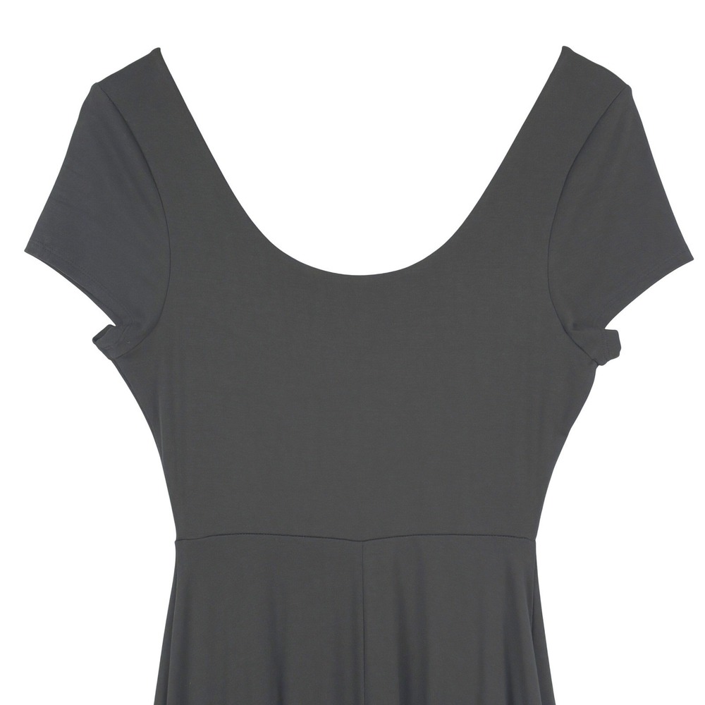 Hatch Short Sleeve Fit Flare Maternity Midi Stretch Dress Sz 2 Day/Night Capsule - Picture 11 of 14